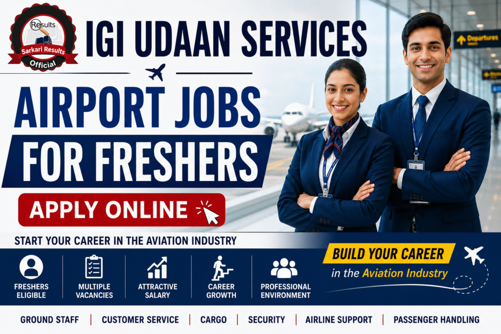 IGI Udaan Services Airport Jobs